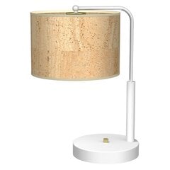 Milagro настольная лампа Cork White/Cork цена и информация | Настольные лампы | kaup24.ee