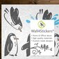 Vinüülist seinakleebised Penguins Wall Decal hind ja info | Seinakleebised | kaup24.ee