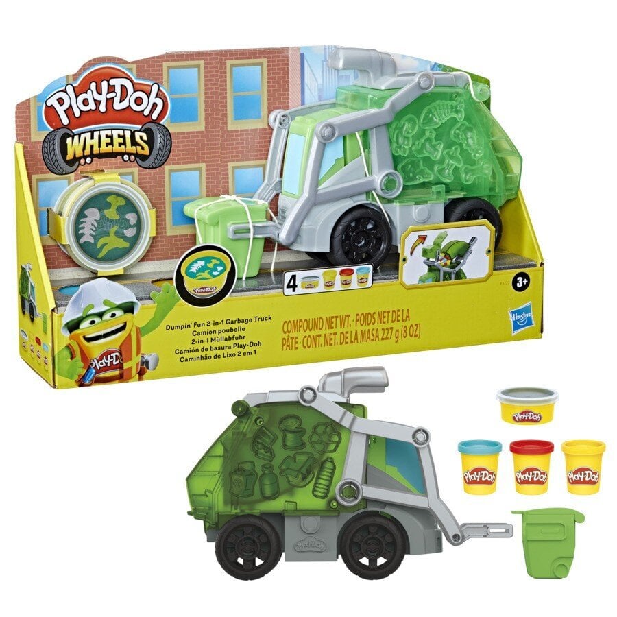 Hasbro PlayDoh prügiauto komplekt цена и информация | Arendavad mänguasjad | kaup24.ee