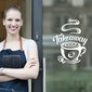 Seinakleebis kaasavõetav kohv kohvitassi цена и информация | Seinakleebised | kaup24.ee