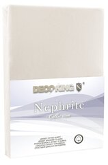 Хлопковая простыня NEPHRITE BEI ​​160-180 + 30 см цена и информация | Простыни | kaup24.ee