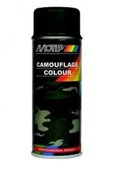 Pihustatav värv Motip Camouflage RAL 6031, 400ml цена и информация | Краска | kaup24.ee