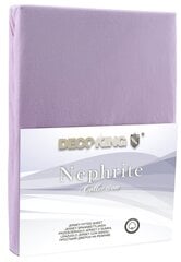 Хлопковая простыня NEPHRITE LILA 220-240 + 30 см цена и информация | Простыни | kaup24.ee