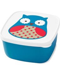 Skip Hop Zoo Snack Box Set - Сова цена и информация | Посуда для хранения еды | kaup24.ee