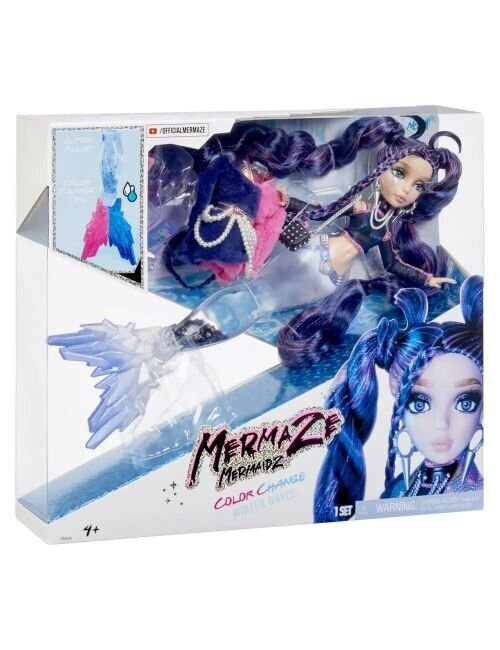 MermaZe Mermaidz Color Change Winter Waves - Nera hind ja info | Tüdrukute mänguasjad | kaup24.ee