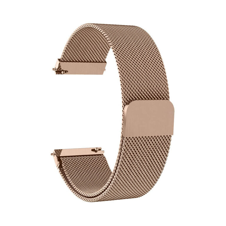 Milanese Loop 20mm – Heleroosa hind ja info | Nutikellade ja nutivõrude tarvikud | kaup24.ee