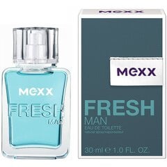 Mexx Fresh Man EDT meestele 30 ml цена и информация | Мужские духи | kaup24.ee