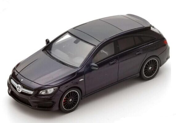 Mercedes CLA 45 AMG Shooting Brake 2015 Purple S4980 Spark 1:43 цена и информация | Mudelautode kollektsioneerimine | kaup24.ee