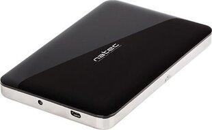 Внешний HDD Natec external SATA OYSTER 2 2.5 '' USB 3.0, алюминий, чёрный цена и информация | Oyster Компьютерная техника | kaup24.ee