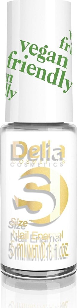 Küünelakk Delia Delia Cosmetics Vegan Friendly nr 201 Plan B, 5ml цена и информация | Küünelakid, küünetugevdajad | kaup24.ee