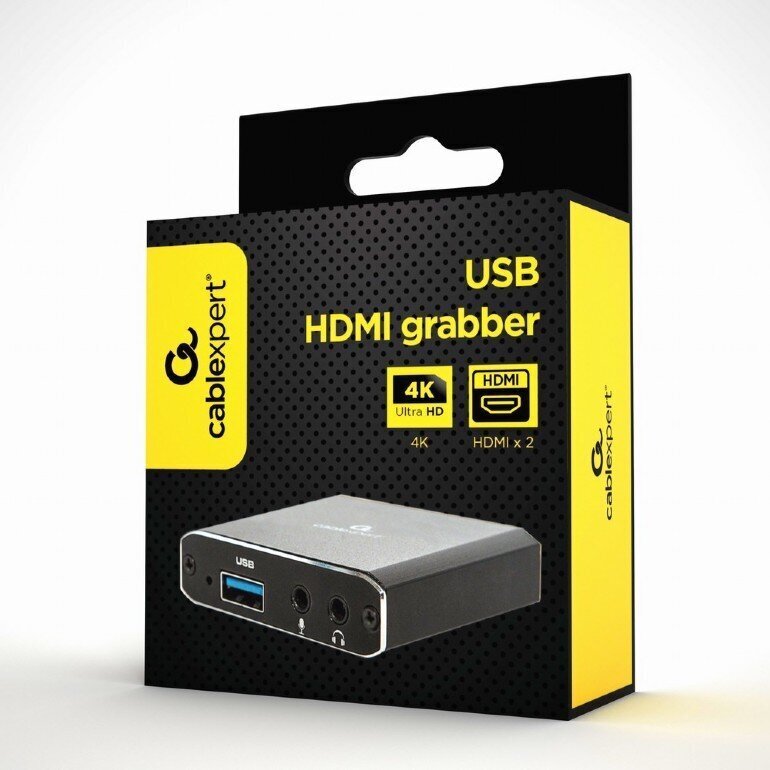 Gembird HDMI 4K läbilaskevõimeline HDMI-adapter цена и информация | USB jagajad, adapterid | kaup24.ee