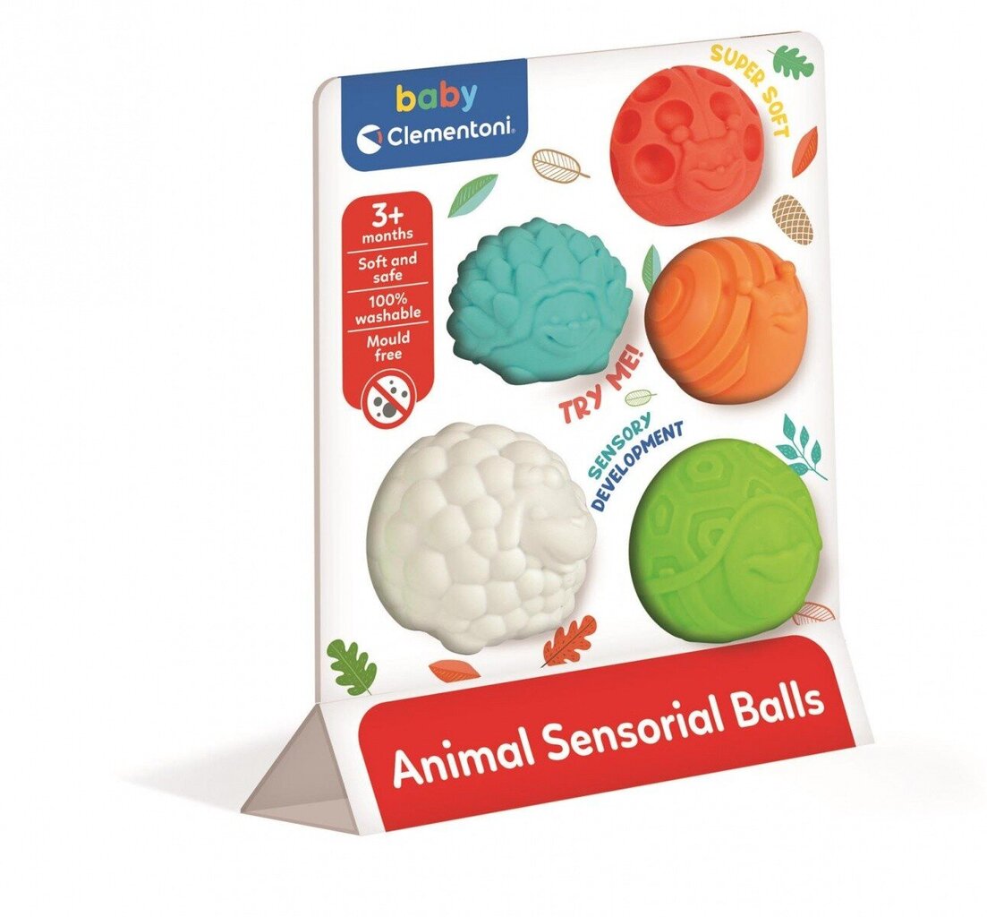 Clementoni Sensoorsed pallid hind ja info | Imikute mänguasjad | kaup24.ee