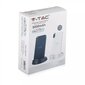 V-tac V-TAC Power Bank 8000 mAh 2.1A juhtmevaba must hind ja info | Akupangad | kaup24.ee