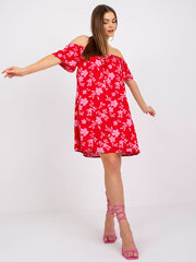 Naiste punane mustriga kleit hind ja info | Kleidid | kaup24.ee