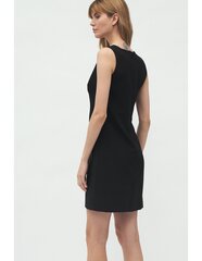 Must sügava kaelusega kleit - S173 hind ja info | Kleidid | kaup24.ee