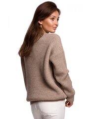 Женский свитер BeKnit BK052, коричневый цена и информация | Женские кофты | kaup24.ee