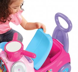 Музыкальная машинка Pulio Ride On Fisher Price, розовая цена и информация | Игрушки для малышей | kaup24.ee