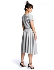 Серое платье с расклешенным низом B067  цена и информация | Платье | kaup24.ee