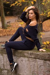 Толстовка и брюки Siment Navy Blue 1109 цена и информация | Спортивная одежда для женщин | kaup24.ee
