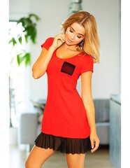 Нижняя юбка LARISA из вискозы красная цена и информация | Женские пижамы, ночнушки | kaup24.ee