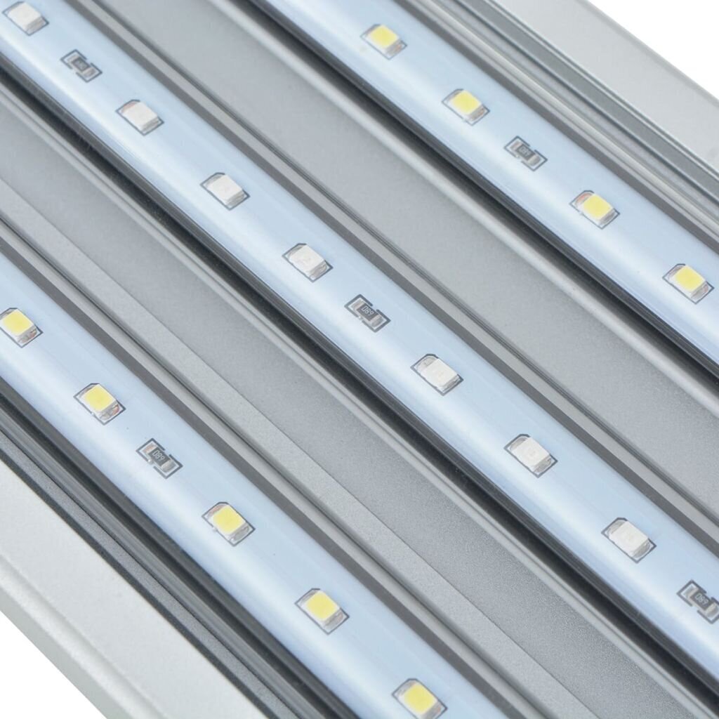 LED-valgusega akvaariumilamp 50-60 cm, alumiinium IP67 hind ja info | Akvaariumid ja seadmed | kaup24.ee