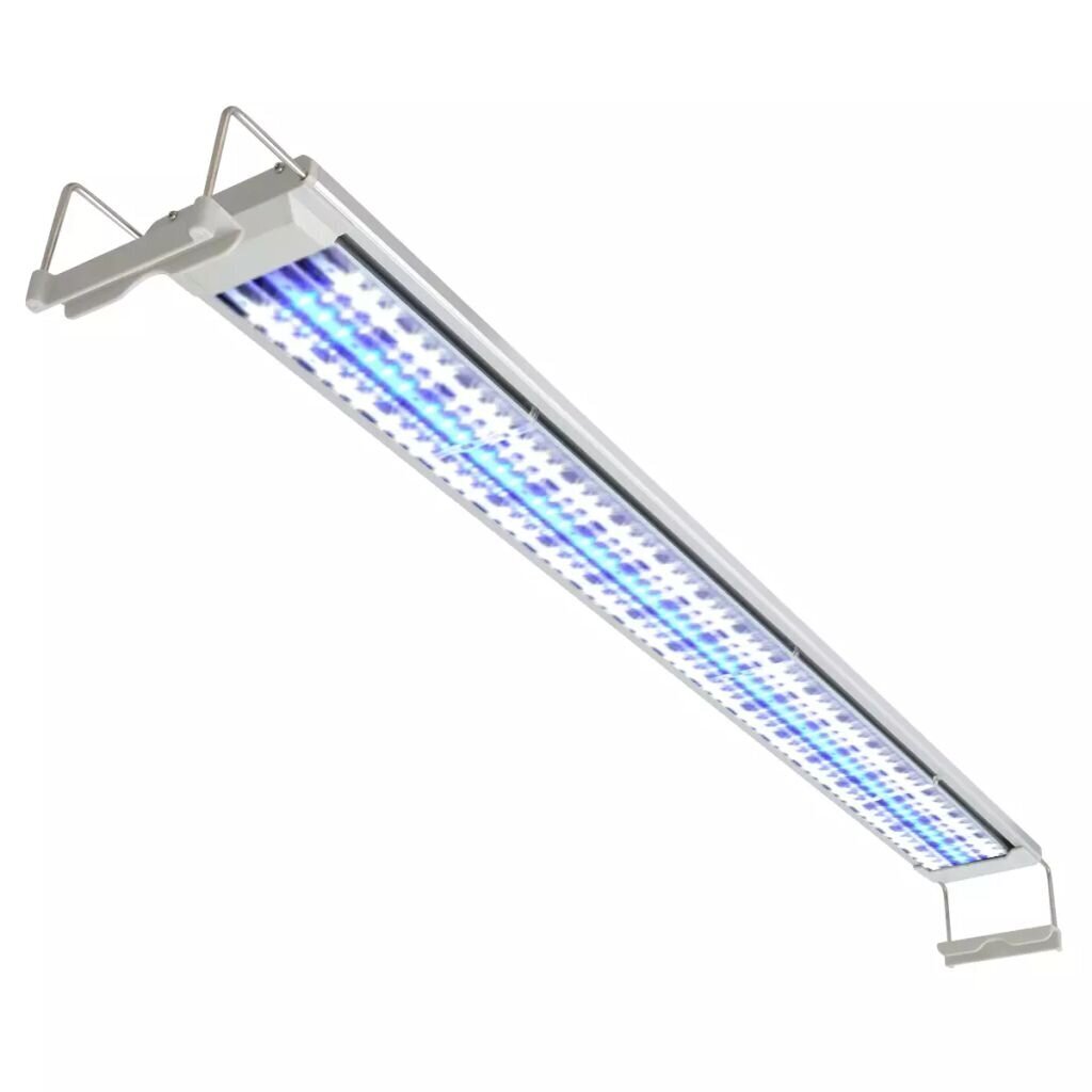 LED-valgusega akvaariumilamp 100-110 cm, alumiinium IP67 hind ja info | Akvaariumid ja seadmed | kaup24.ee