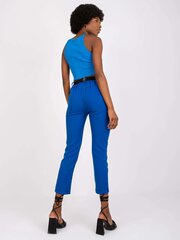 темно-синие классические женские брюки samanta цена и информация | Женские брюки | kaup24.ee
