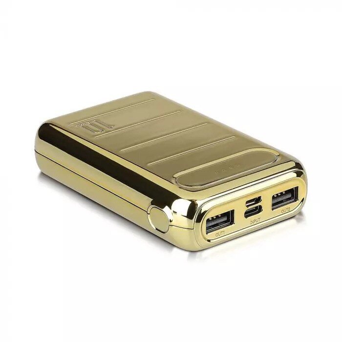 V-tac V-TAC Power Bank 10000 mAh 2A Gold hind ja info | Akupangad | kaup24.ee