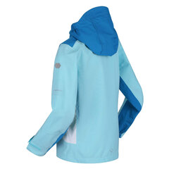 Downwind Kids Jacket Highton II - sinine, sinimustvalge цена и информация | Куртки, пальто для девочек | kaup24.ee