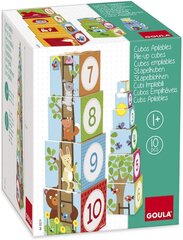 10 õppeklotsi Forest Goula 55219 цена и информация | Развивающие игрушки | kaup24.ee