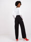 Püksid naistele, mustad цена и информация | Naiste püksid | kaup24.ee