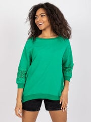 Женская блуза на каждый день, зеленая  цена и информация | Женские блузки, рубашки | kaup24.ee