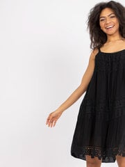 черное платье без рукавов одного размера без рукавов цена и информация | Платья | kaup24.ee