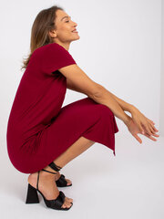 Naiste maroon Basic kleit hind ja info | Kleidid | kaup24.ee