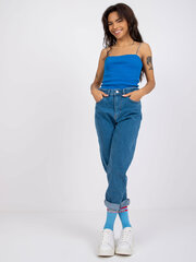 синие джинсы низ цена и информация | Женские брюки | kaup24.ee