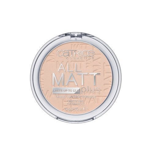 Kompaktpuuder Catrice All Matt Plus Shine Control 10 g, 010 Transparent hind ja info | Jumestuskreemid, puudrid | kaup24.ee