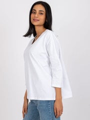 Женская блуза с кружевом, белая цена и информация | Женские блузки, рубашки | kaup24.ee