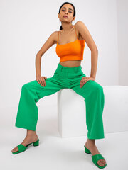 базовый топ оранжевого меланжа с соответствующим кроем цена и информация | Женские блузки, рубашки | kaup24.ee