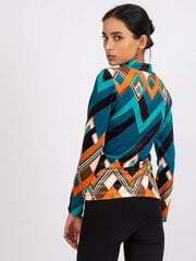 Naiste sinakassinine trükiga pluus hind ja info | Naiste pluusid, särgid | kaup24.ee