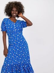 Naiste sinine kleit trükiga hind ja info | Kleidid | kaup24.ee
