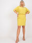 Naiste kollane pluss suuruses kleit hind ja info | Kleidid | kaup24.ee