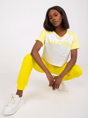 Женские спортивные штаны, желтые  цена и информация | Спортивная одежда для женщин | kaup24.ee
