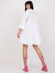 Naiste valge satsiga kleit hind ja info | Kleidid | kaup24.ee