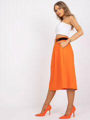 Женская юбка А-силуэта, оранжевая  цена и информация | Юбка | kaup24.ee