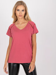 Женская повседневная блуза, темно-розовая  цена и информация | Женские блузки, рубашки | kaup24.ee