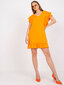 Naiste oranž satsiga kleit hind ja info | Kleidid | kaup24.ee