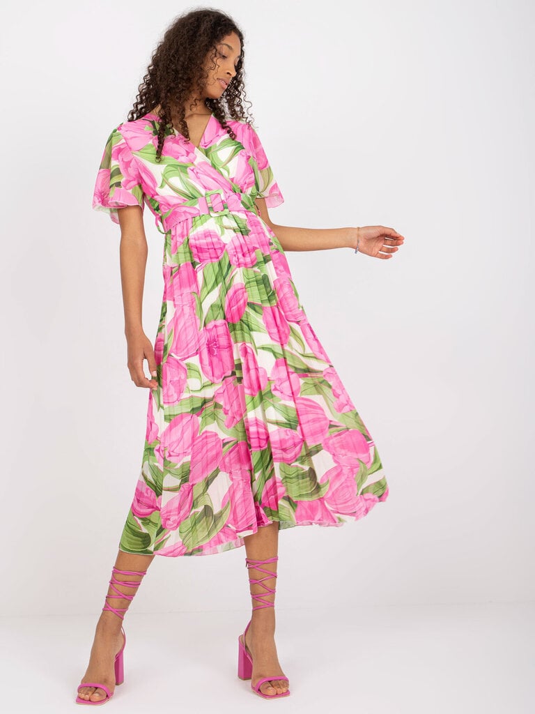 Naiste roosa ühe suurusega kleit hind ja info | Kleidid | kaup24.ee