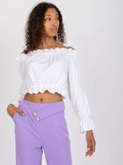 Женская белая испанская блуза цена и информация | Женские блузки, рубашки | kaup24.ee