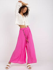розовые женские костюмные брюки с карманами цена и информация | Женские брюки | kaup24.ee