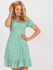 Naiste sinine kleit trükiga hind ja info | Kleidid | kaup24.ee